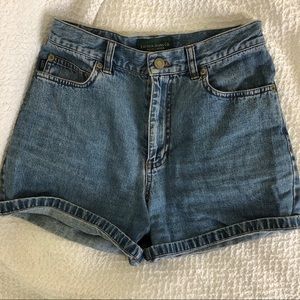 Ralph Lauren High Waisted Denim Shorts
